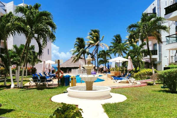 Interior del Hotel Imperial Las Perlas Cancún